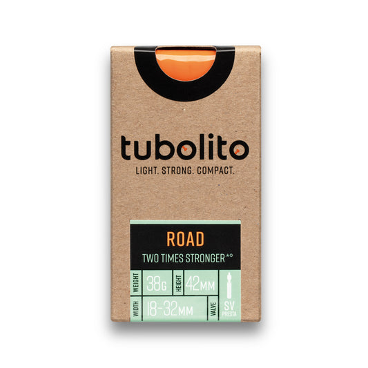 Dętka TUBOLITO ROAD 700x18/32 Presta czarna