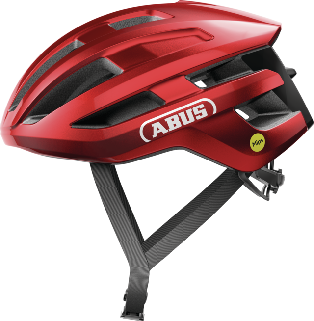 ABUS POWERDOME MIPS Road Helmet Red