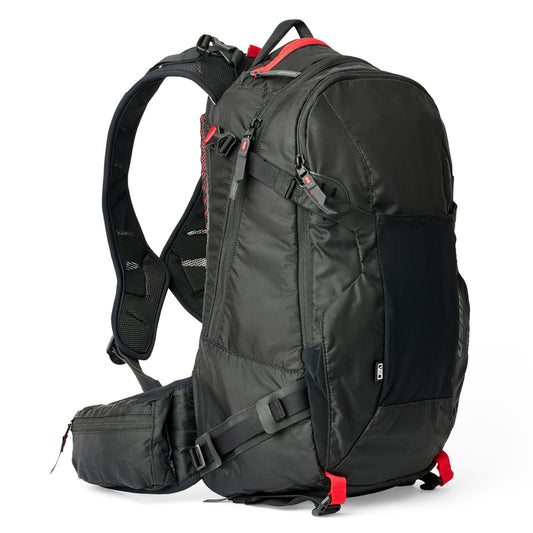 USWE ZIPPERED DAYPACK 16L Backpack Black