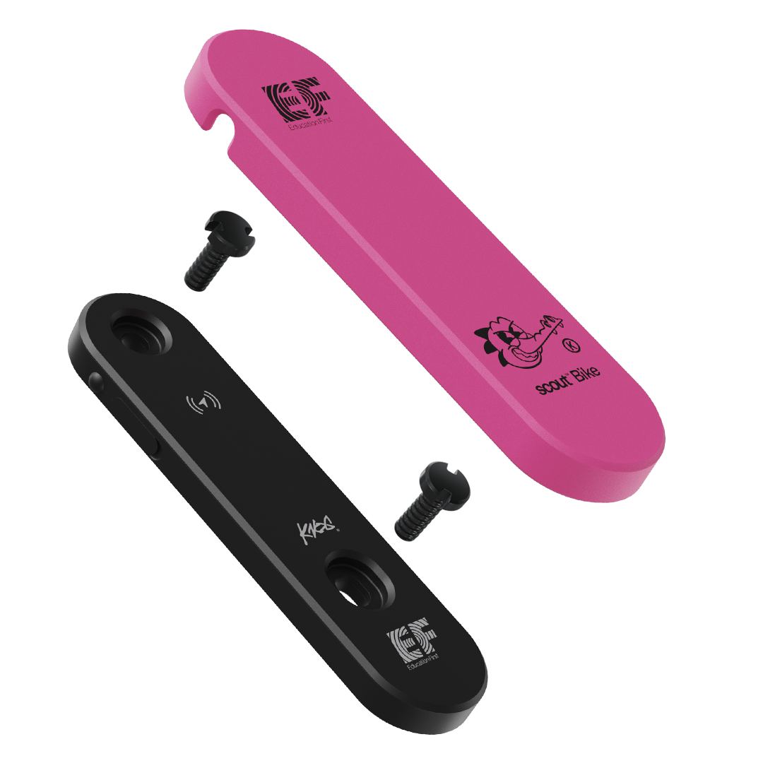 Bicycle Alarm and Tracker KNOG SCOUT Limited Edition E.F. Pro Cycling Pink