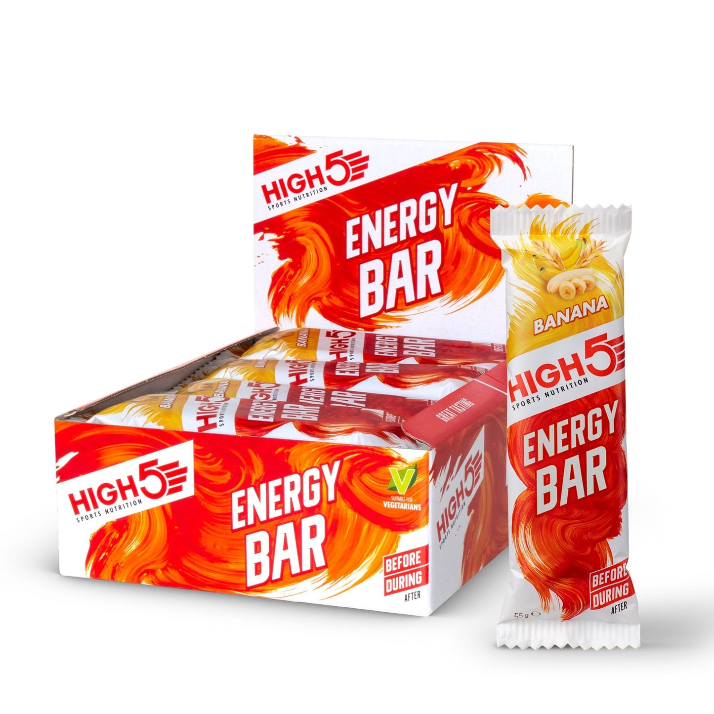 HIGH5 ENERGY BAR (55 g) bananowy
