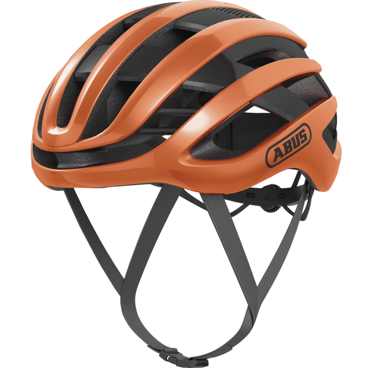 Kask szosowy ABUS AIRBREAKER pomarańczowy