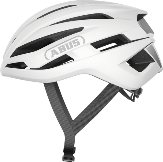 ABUS STORMCHASER ACE Polar Road Helmet White
