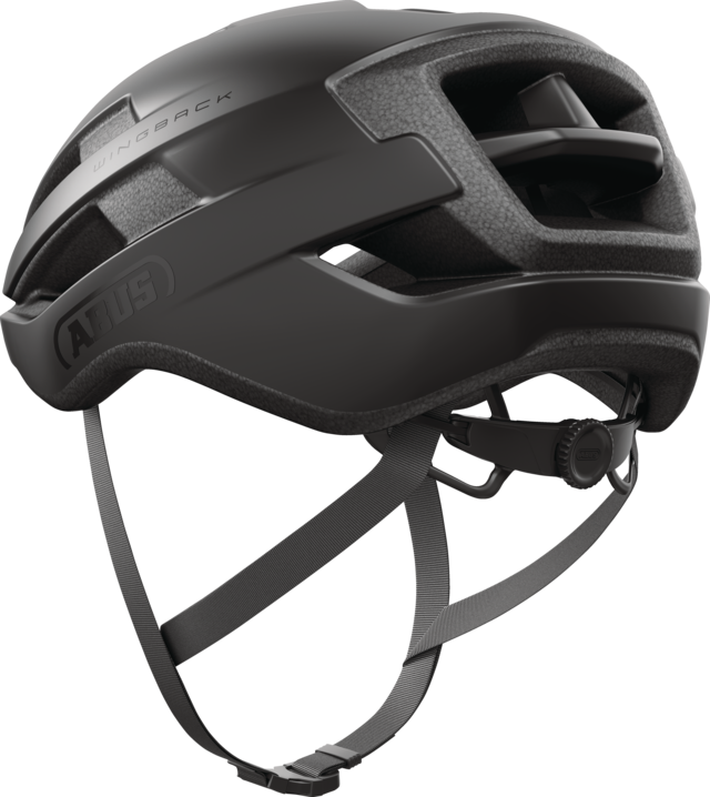 Kask szosowy ABUS WINGBACK czarny matowy