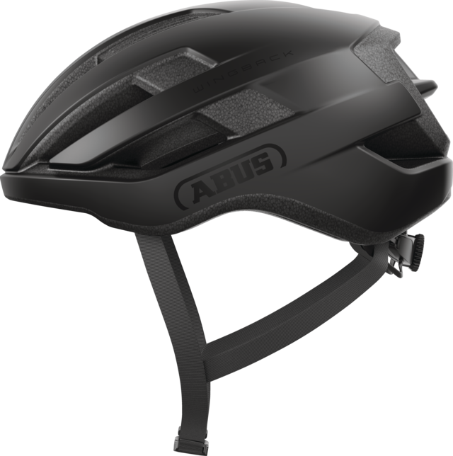 Kask szosowy ABUS WINGBACK czarny matowy