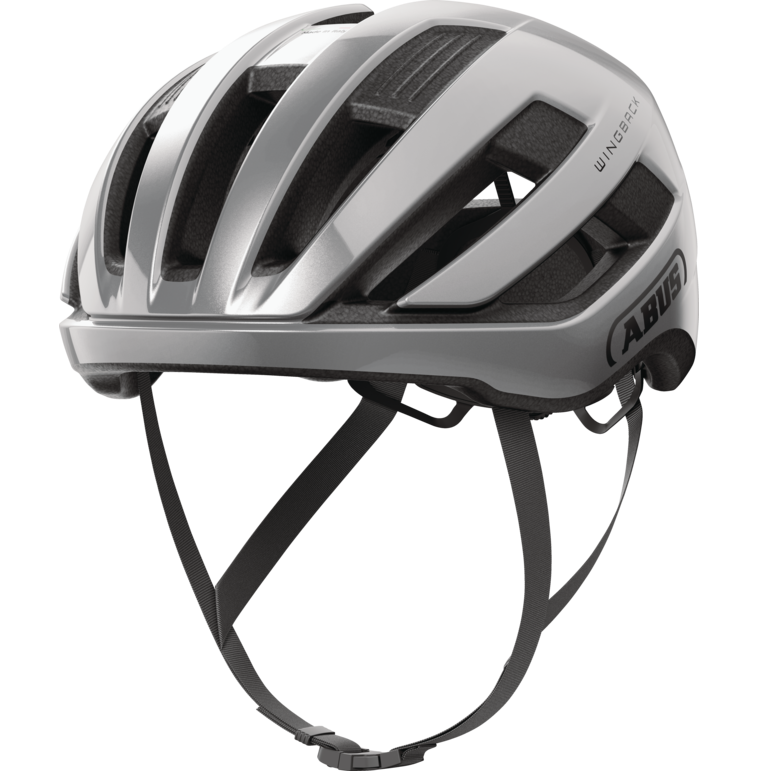 Kask szosowy ABUS WINGBACK srebrny