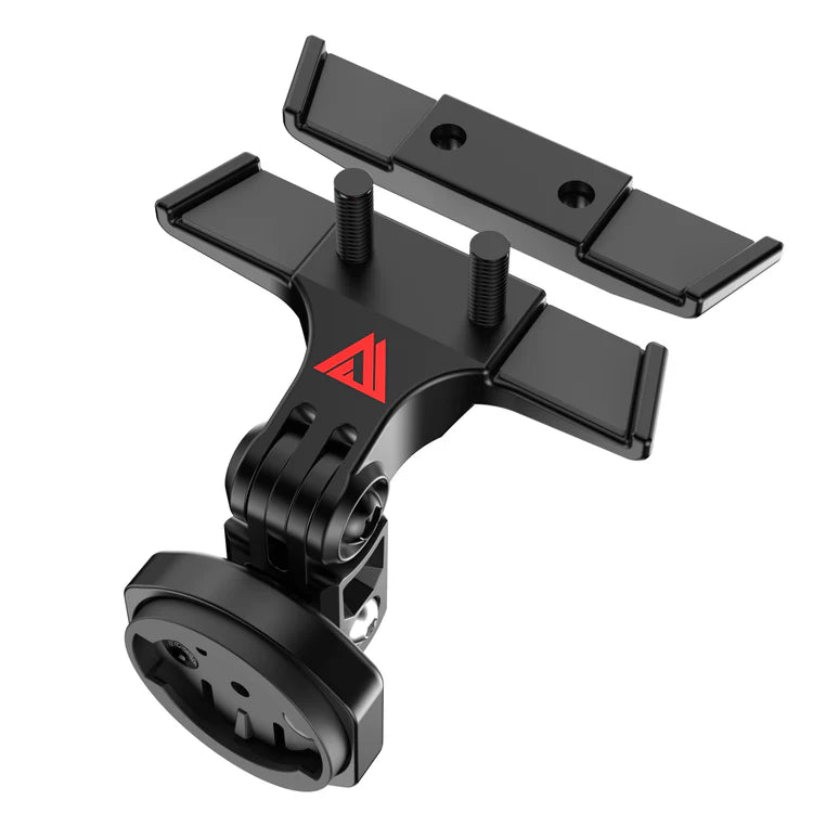 Radar support on KOM Cycling saddle rails