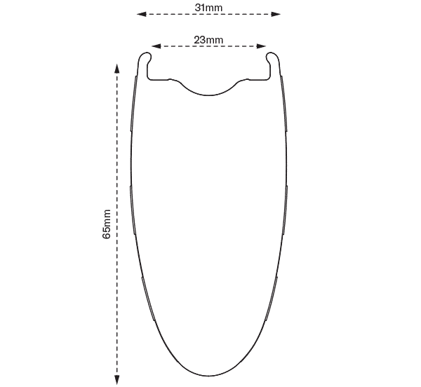 Roue Avant SCOPE Race R8.T Tubeless Ready (Centerlock) Noir