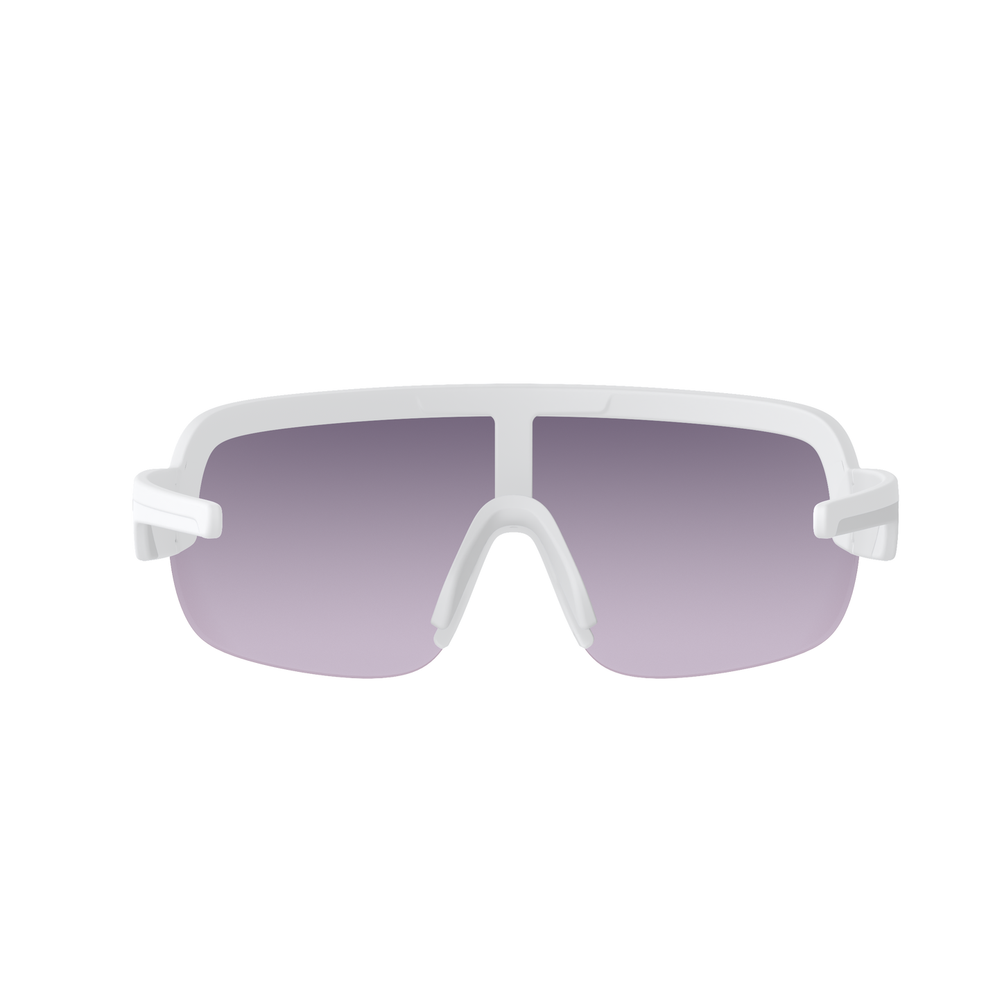 Okulary POC AIM White Clarity Road Lens Sunny Silver