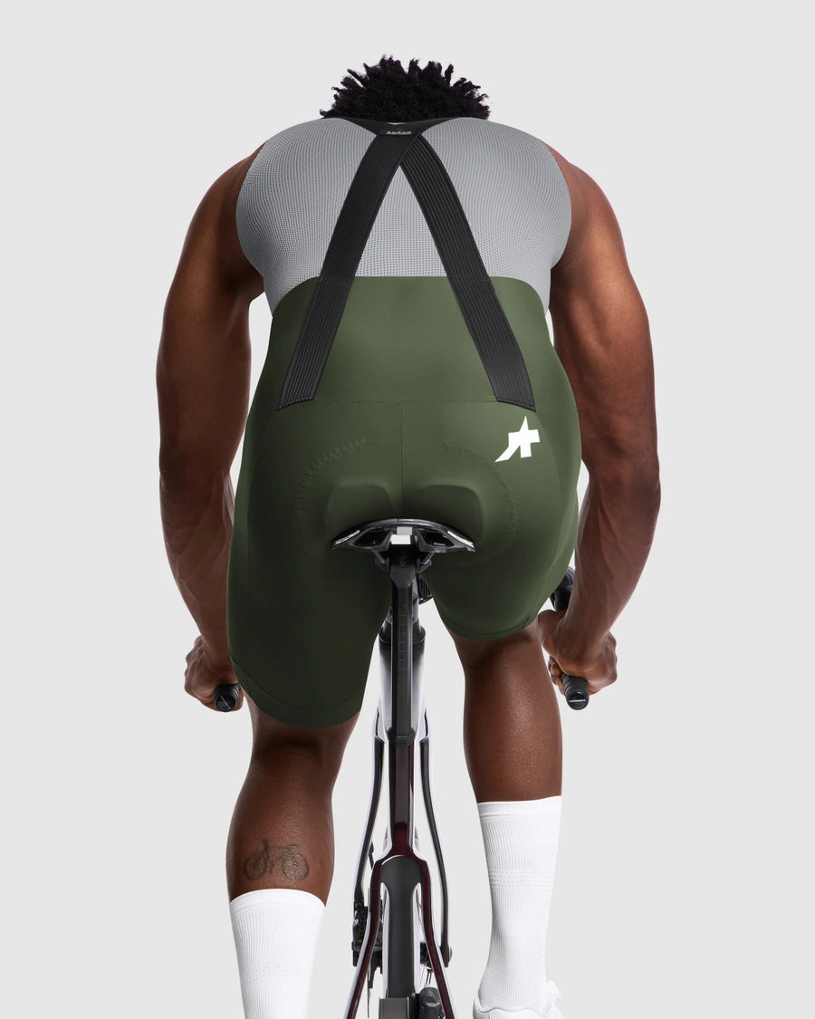 Koszulka ASSOS MILLE GT S11 Moss Green Bib Tight