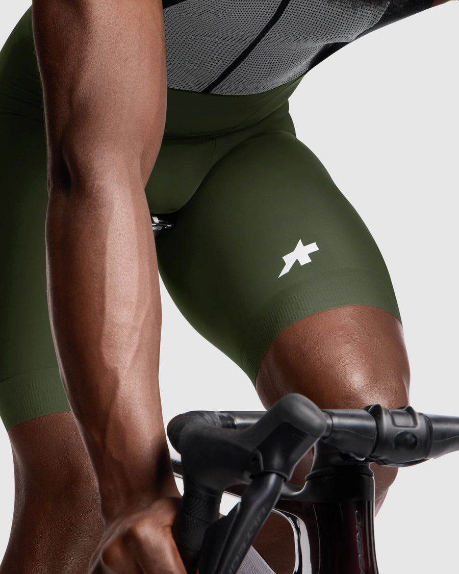 Koszulka ASSOS MILLE GT S11 Moss Green Bib Tight