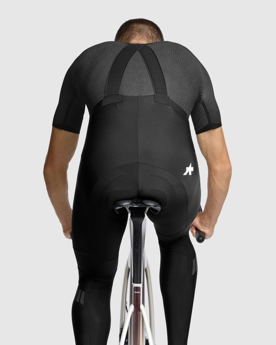 Długie Spodenki na Szelkach ASSOS EQUIPE RS SPRING FALL S11 EVO Czarne