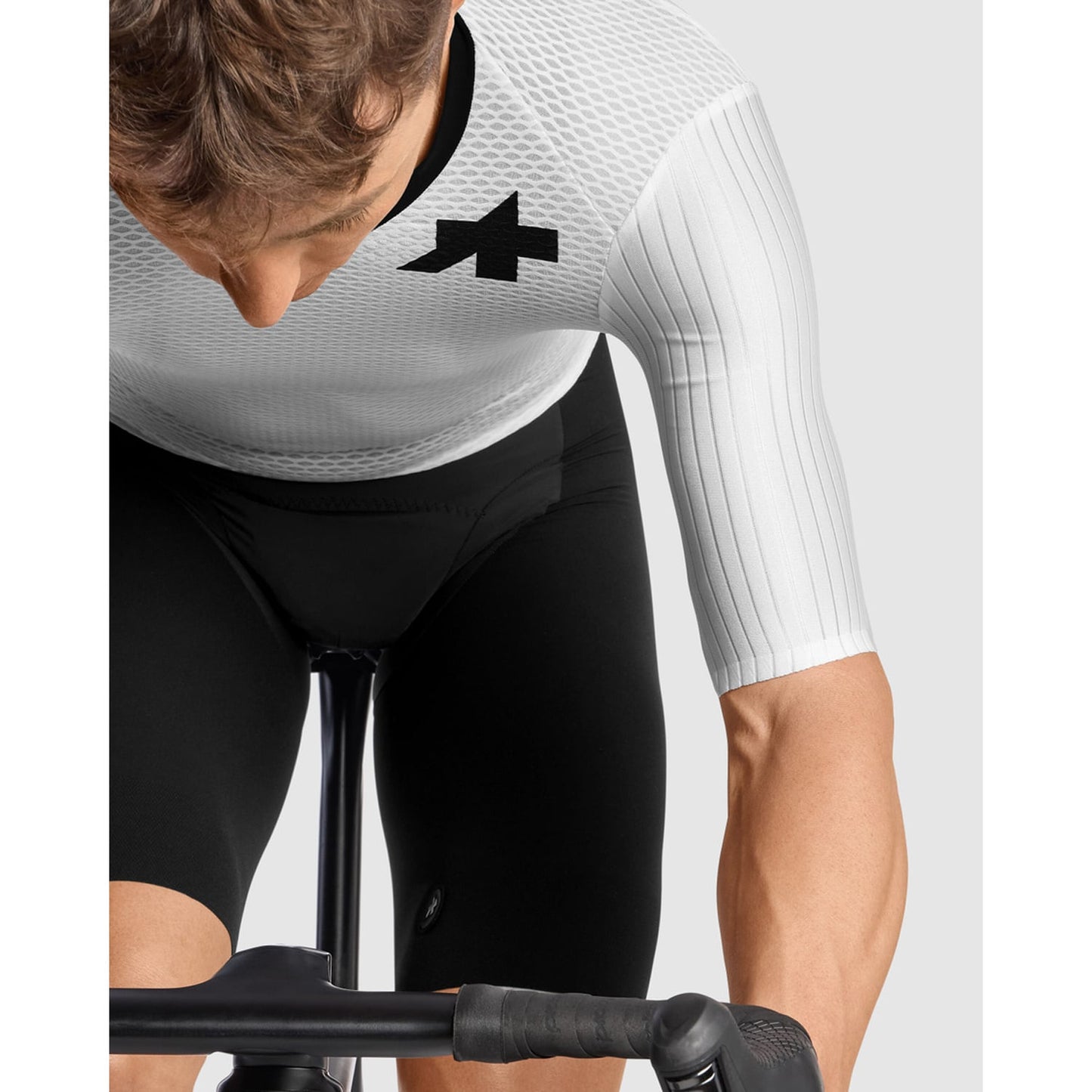 ASSOS EQUIPE RSR S11 Koszulka z krótkim rękawem biała