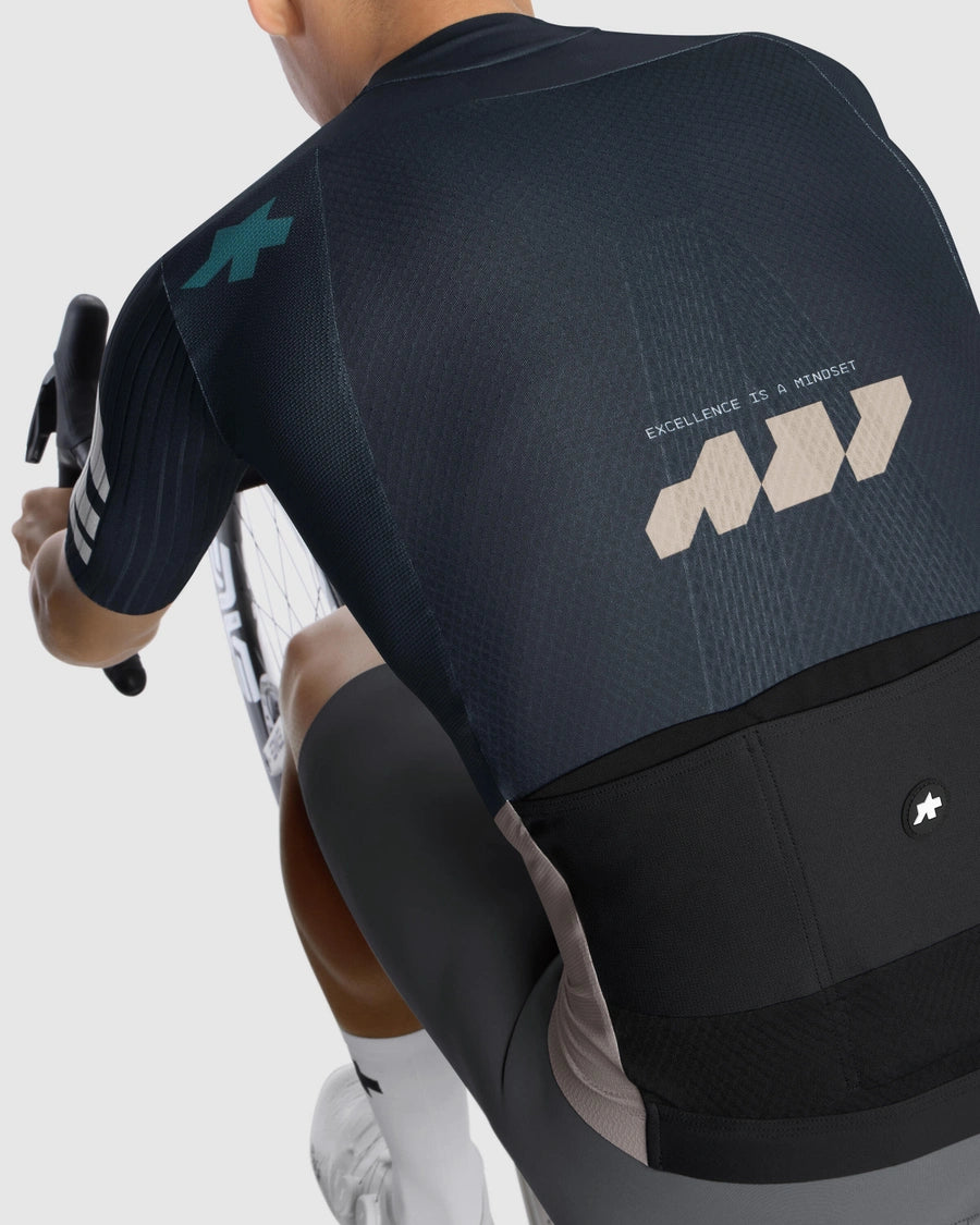 ASSOS EQUIPE RS S11 Coś do powiedzenia Koszulka z krótkim rękawem Niebieski