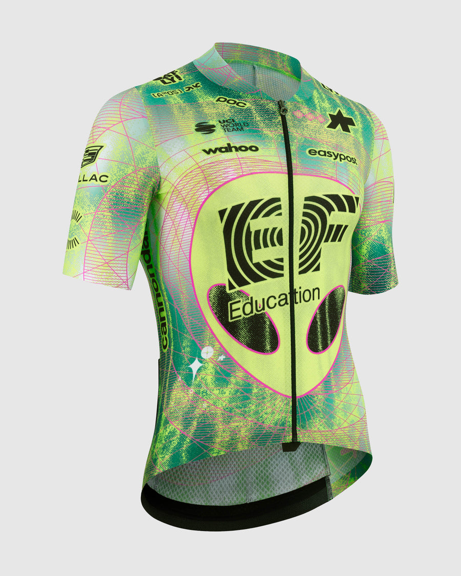 ASSOS MILLE GT EDUCATION FIRST GIRO Jersey Short Sleeve Black/Yellow