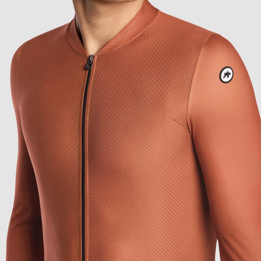 ASSOS MILLE GT S11 Long Sleeve Rusty Brown Jersey
