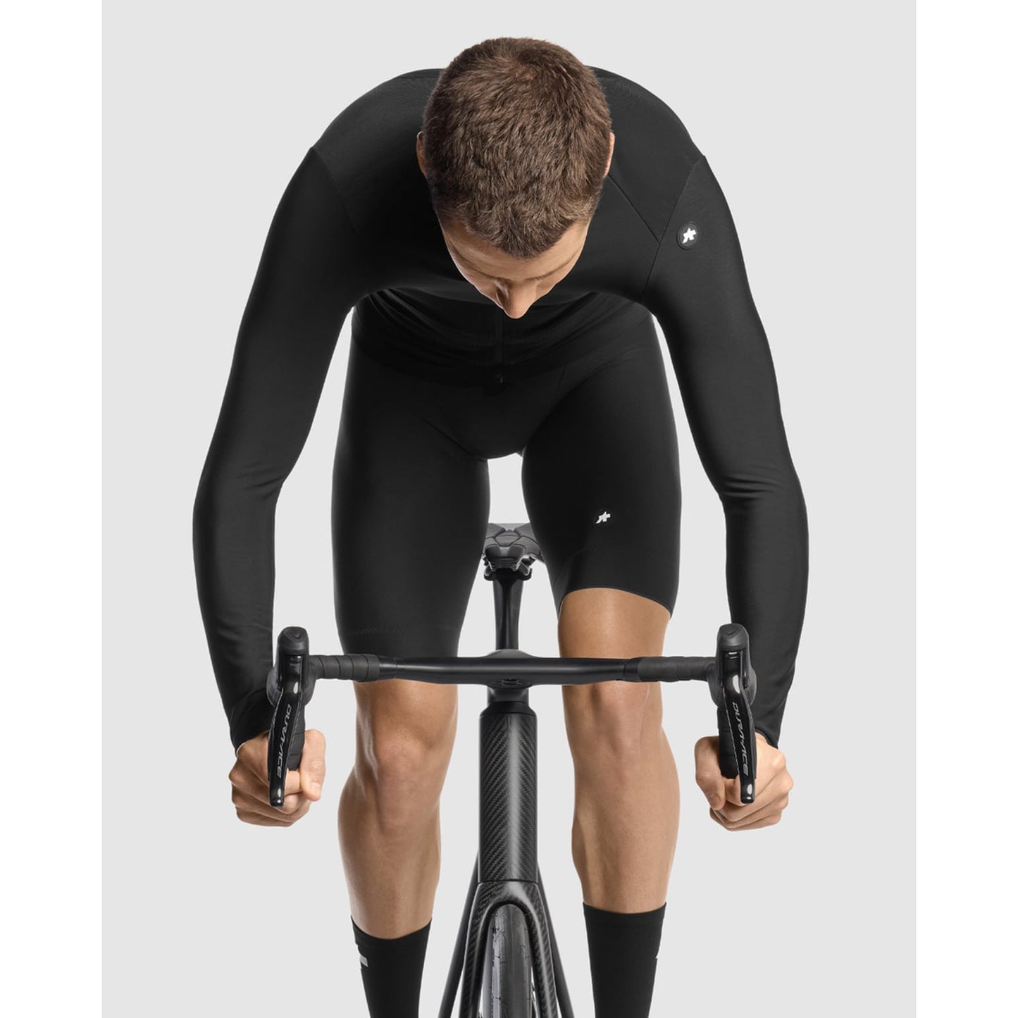 ASSOS EQUIPE R SPRING FALL S11 Koszulka z długim rękawem czarna