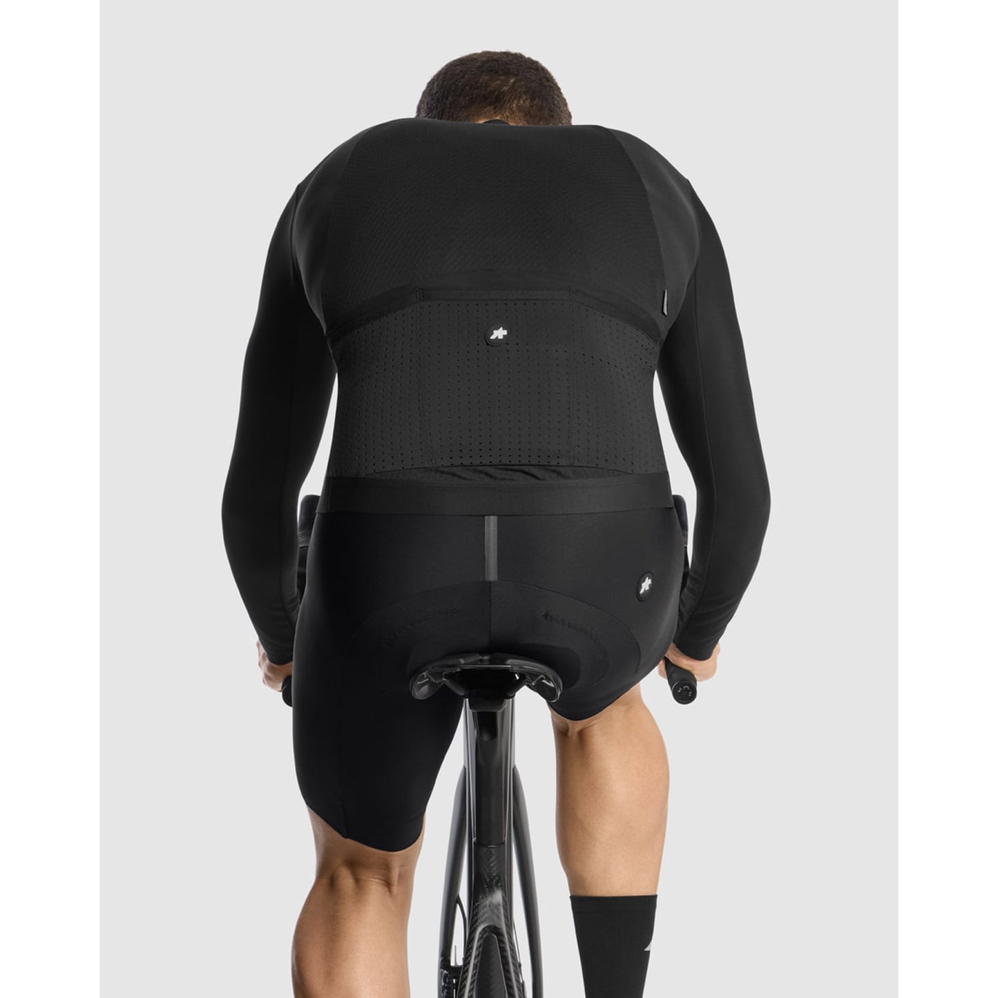 ASSOS EQUIPE R SPRING FALL S11 Koszulka z długim rękawem czarna