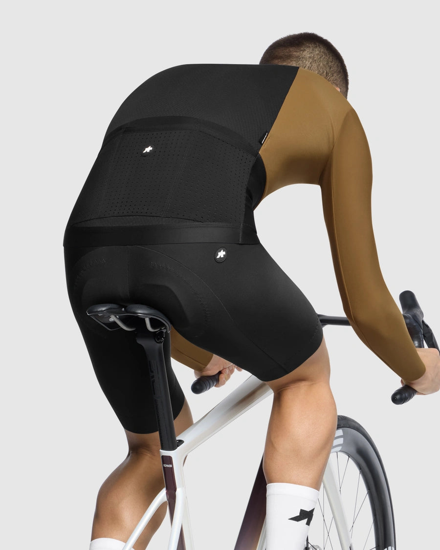 Koszulka ASSOS EQUIPE R SPRING FALL S11 Długi Rękaw Jupiter Gold