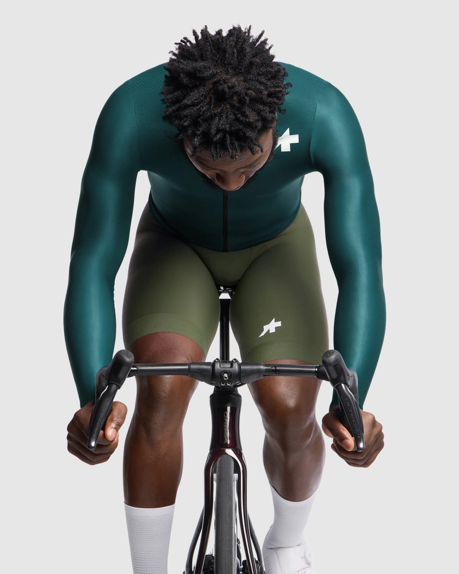 ASSOS MILLE GT S11 EVO Long Sleeve Petrol Jersey