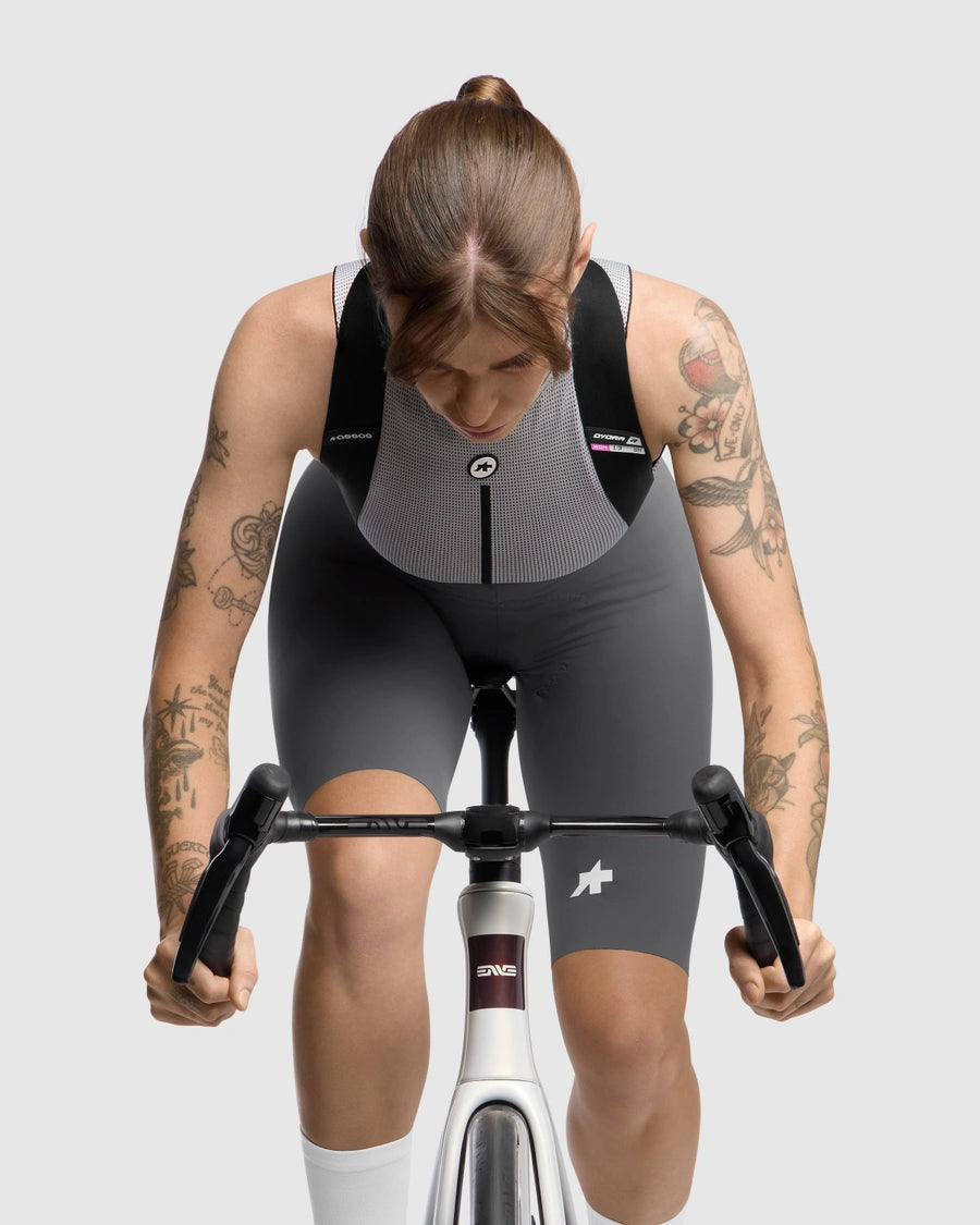 ASSOS DYORA R S11 Women's Grey Bib Shorts