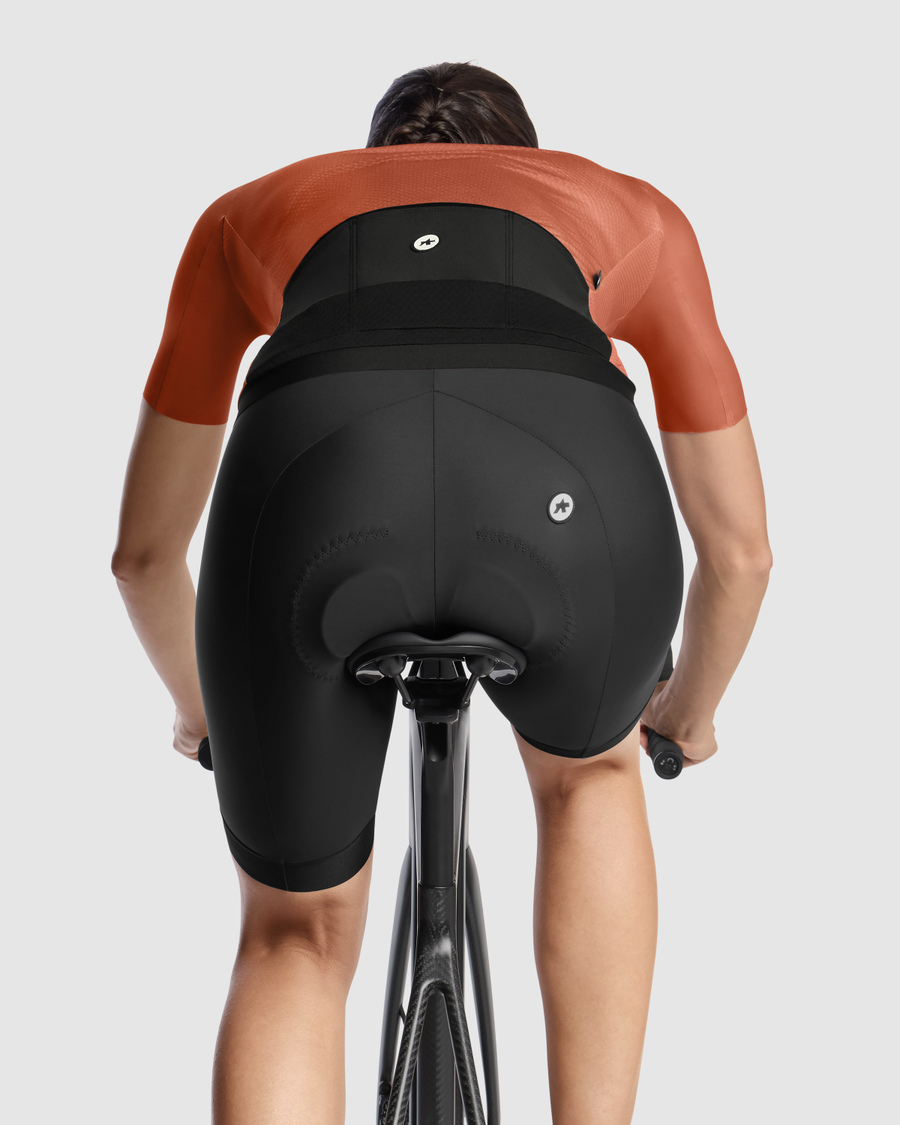 ASSOS UMA GT S11 damska koszulka z krótkim rękawem brązowa