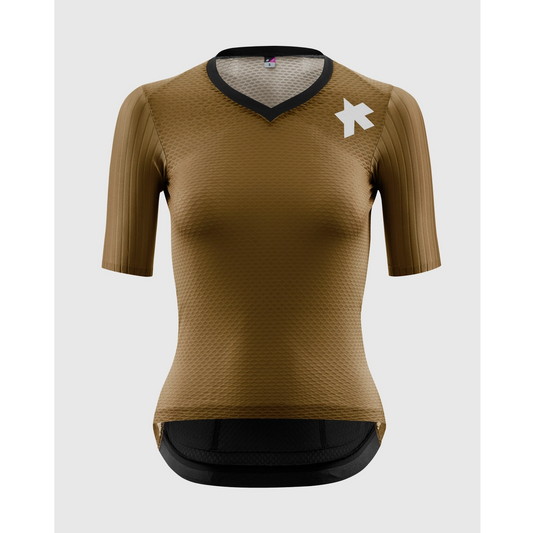 ASSOS DYORA RSV S11 damska koszulka z krótkim rękawem Jupiter Gold