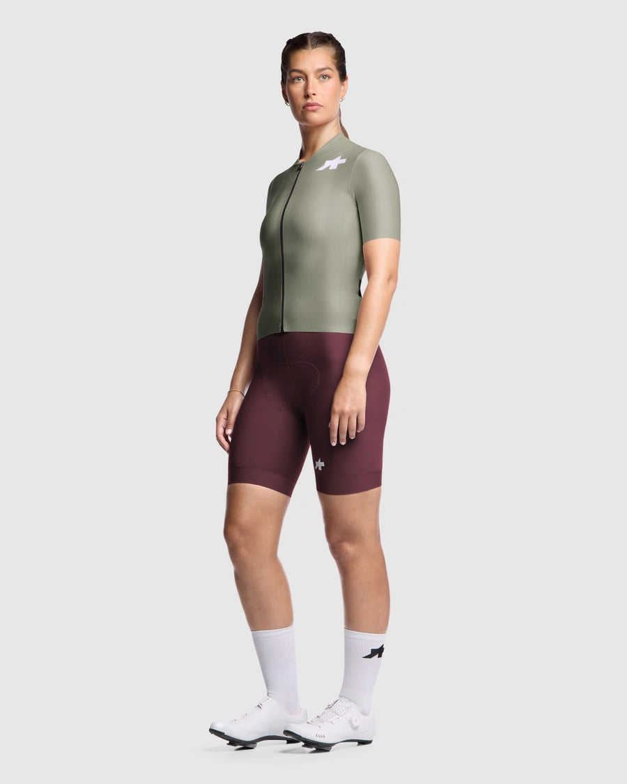 ASSOS UMA GT S11 EVO Short Sleeve Women's Edge Green Jersey