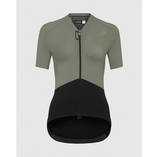 ASSOS UMA GTV S11 damska koszulka z krótkim rękawem zielona