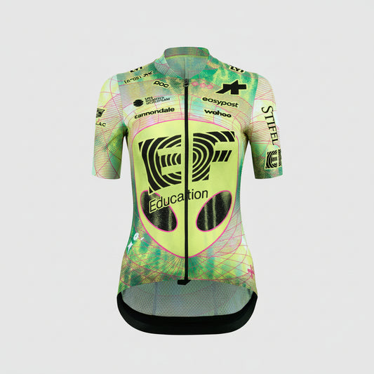 ASSOS UMA GT EDUCATION FIRST GIRO Jersey z krótkim rękawem czarny/żółty