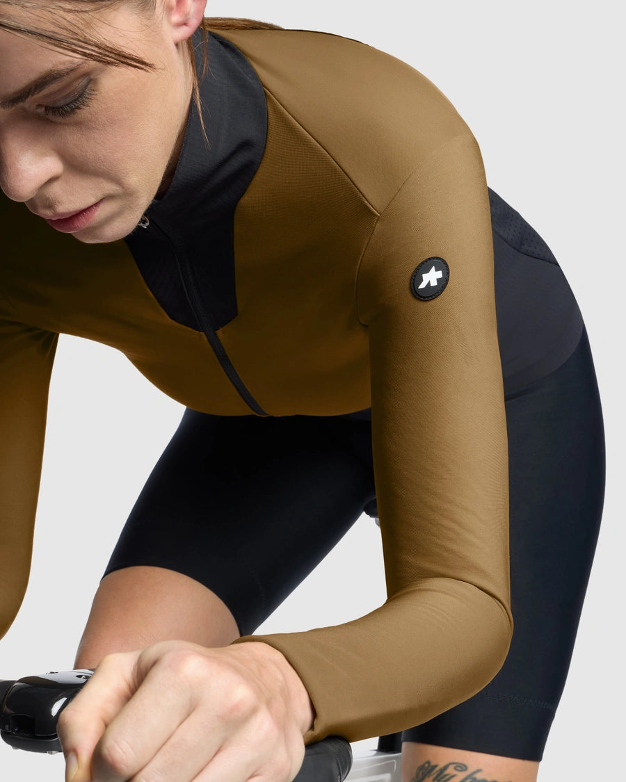 Koszulka ASSOS DYORA R SPRING FALL S11 z długim rękawem Damska Jupiter Gold