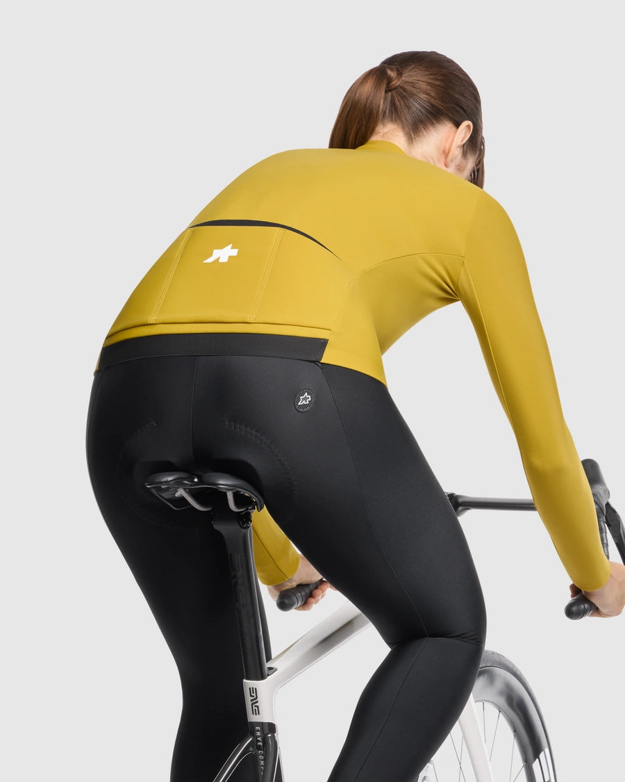 Koszulka ASSOS MILLE GT SPRING FALL S11 Długi Rękaw Damska Żółta