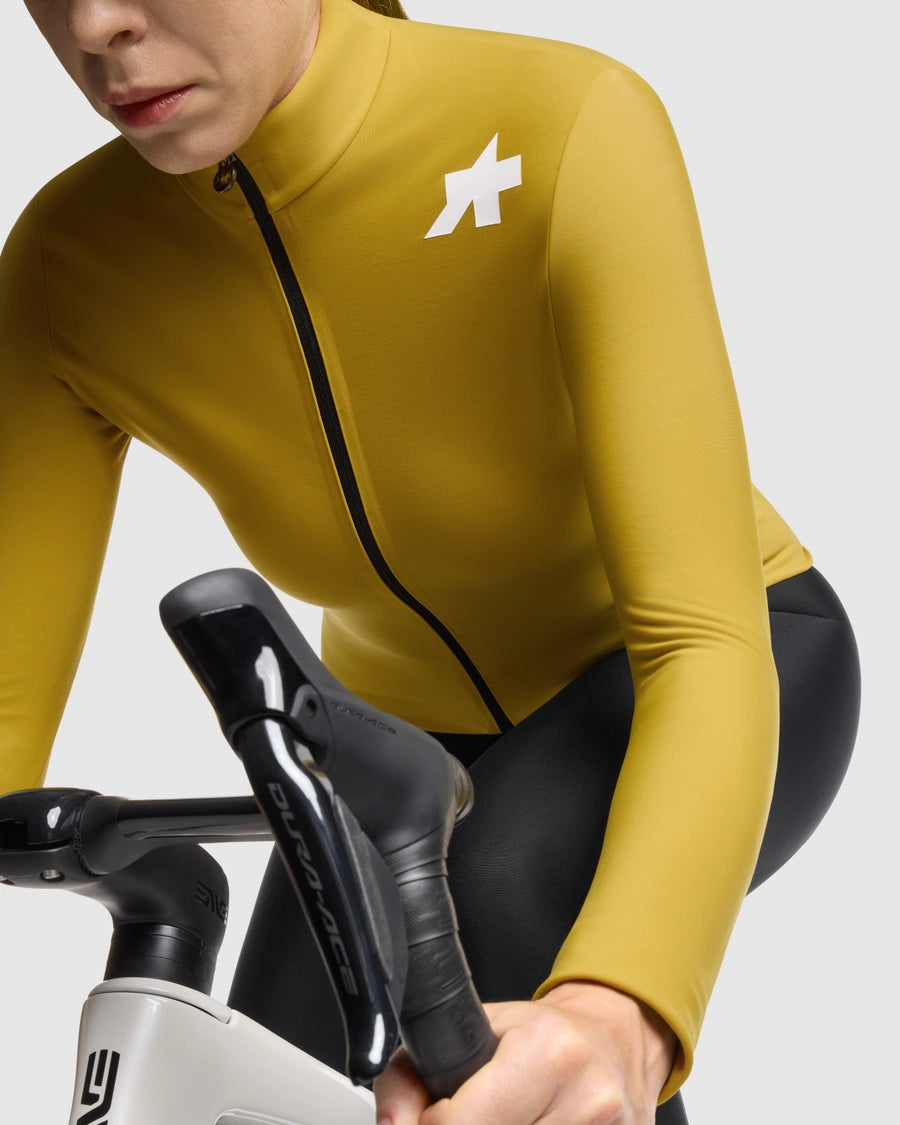 Koszulka ASSOS MILLE GT SPRING FALL S11 Długi Rękaw Damska Żółta