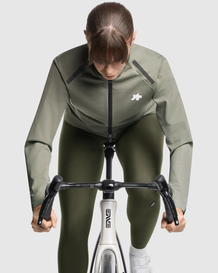 Kurtka ASSOS MILLE GT SHELL S11 EVO Damska Zielona