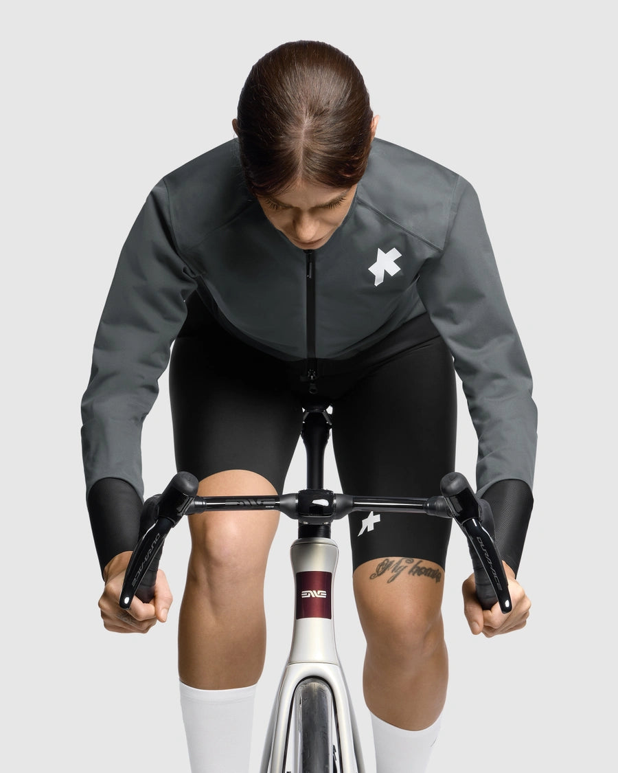 Kurtka ASSOS EQUIPE R RAIN S11 Damska Szara