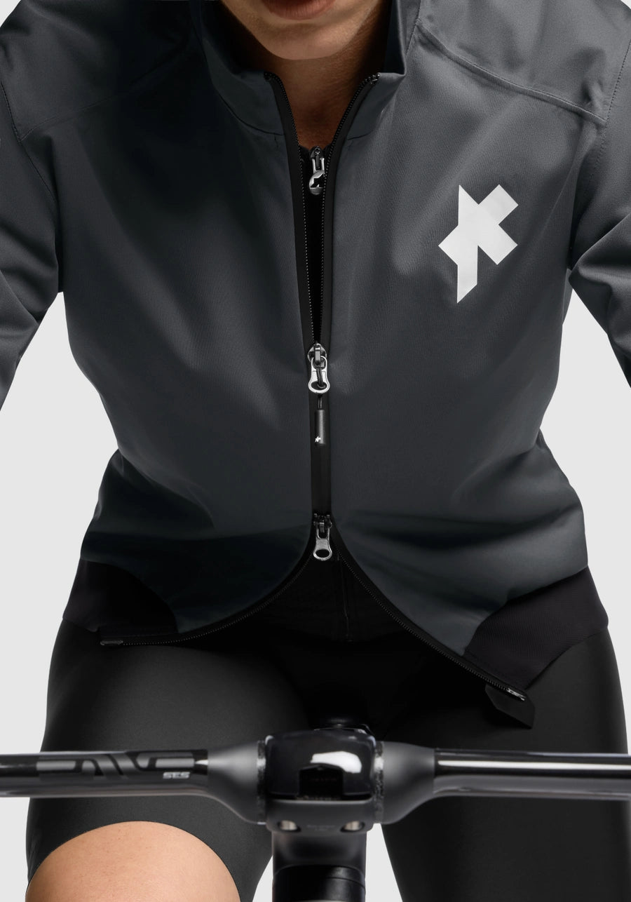 Kurtka ASSOS EQUIPE R RAIN S11 Damska Szara