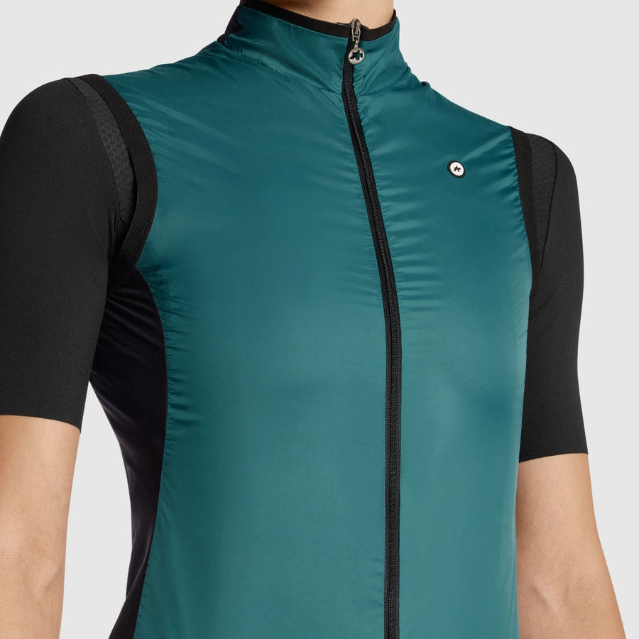ASSOS UMA GT Wind C2 Damska kurtka bez rękawów Foundation Green