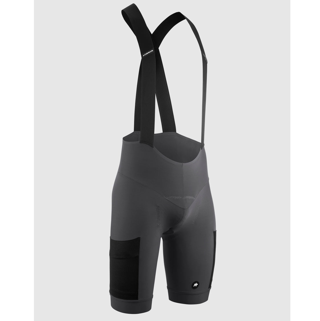 ASSOS TACTICA KIESKAFER GRAVEL T5 spodenki na szelkach szary