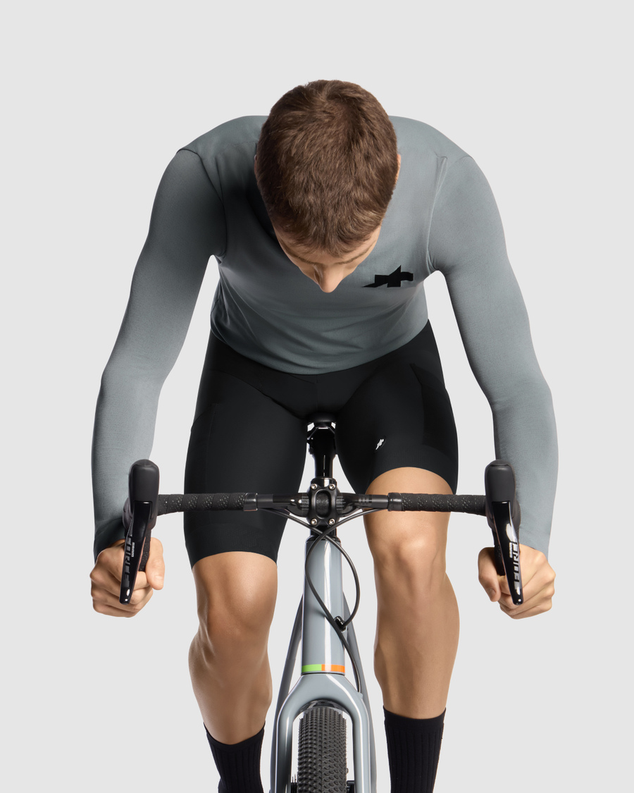 ASSOS TACTICA TECH T5 Koszulka z długim rękawem szara