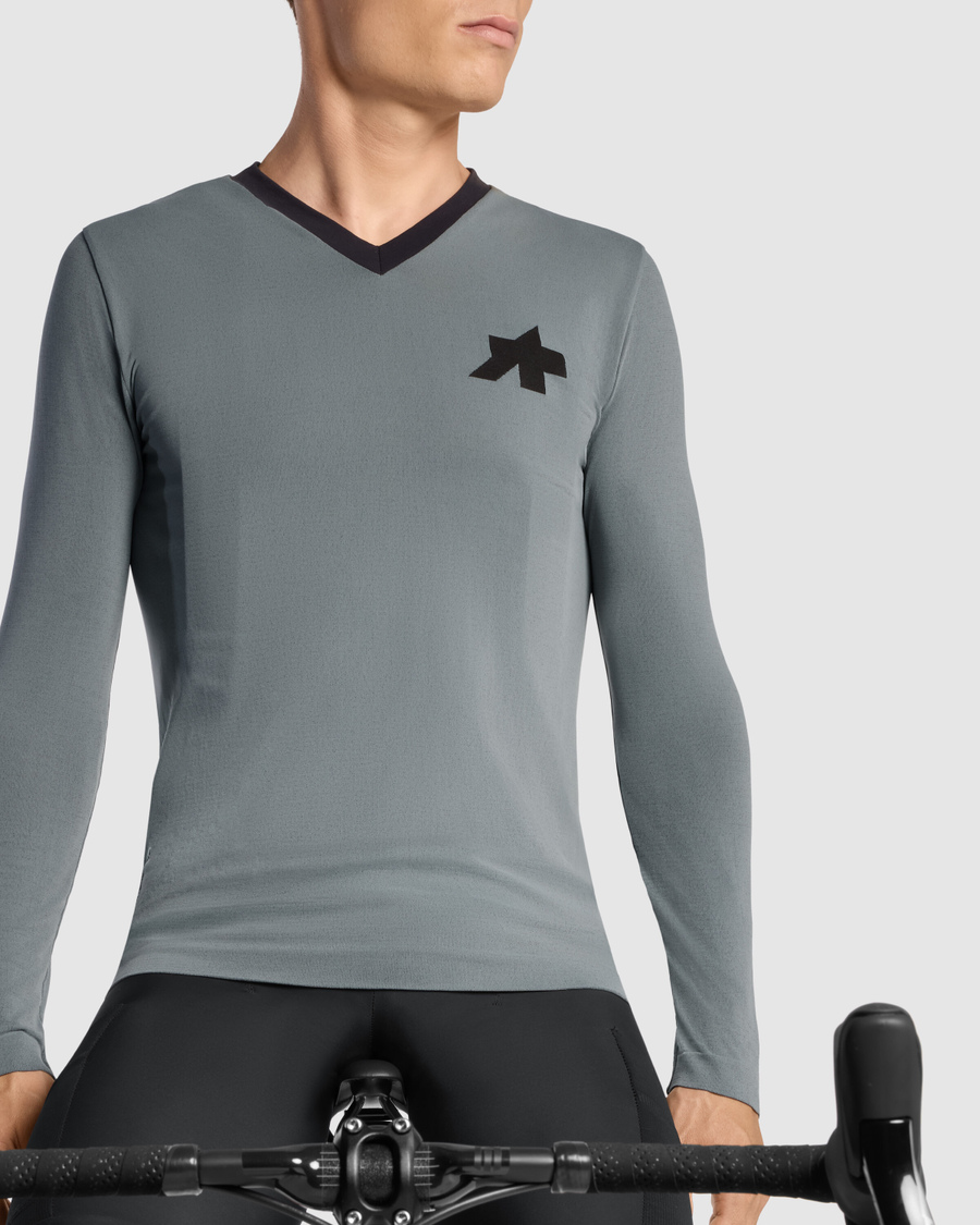 ASSOS TACTICA TECH T5 Koszulka z długim rękawem szara