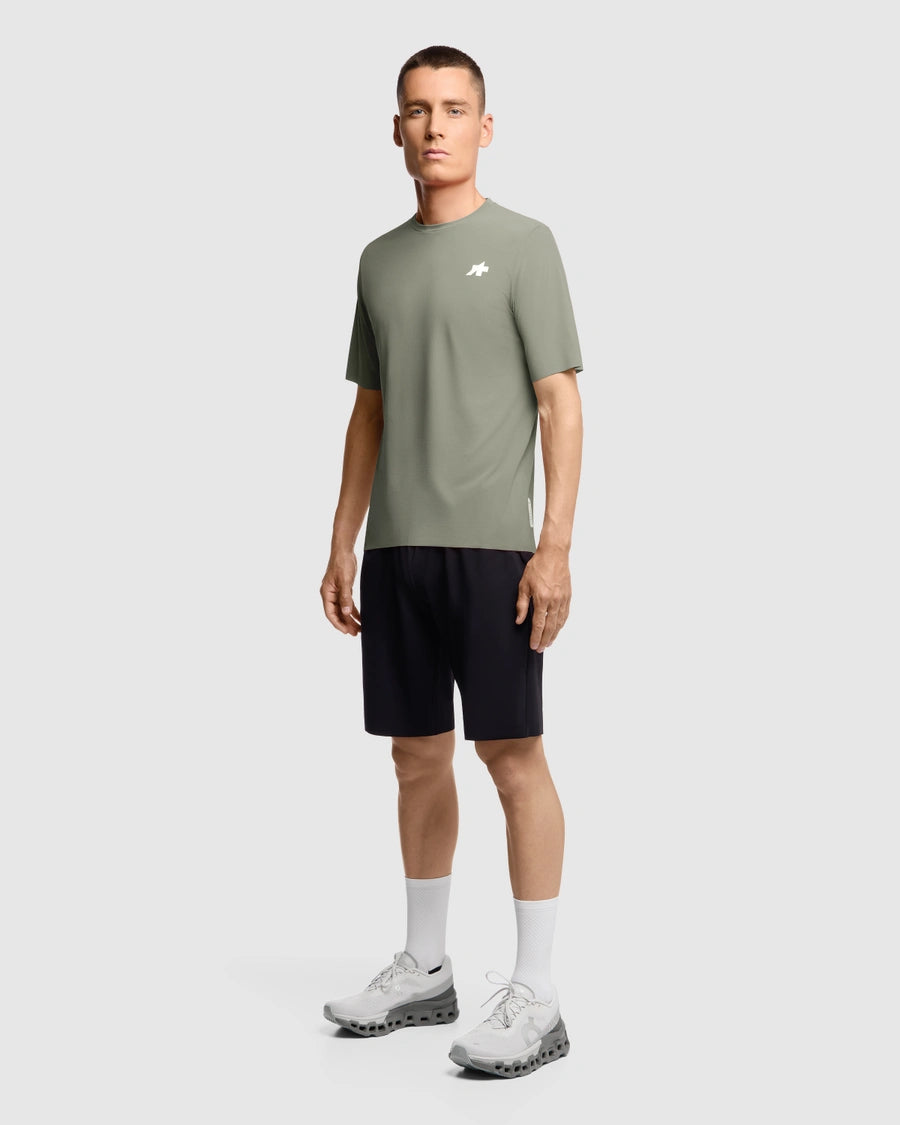 ASSOS TACTICA POST RIDE T5 Short Sleeve Jersey Green