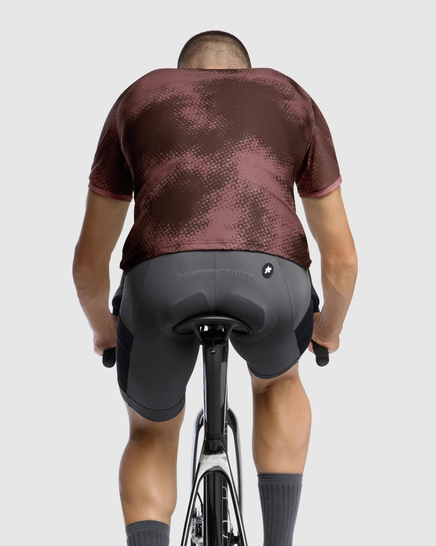 ASSOS TACTICA T5 MUD FLAGE Short Sleeve Brown Jersey