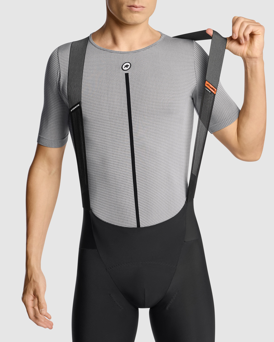 ASSOS NS SKIN LAYER P1 Bielizna z krótkim rękawem szary