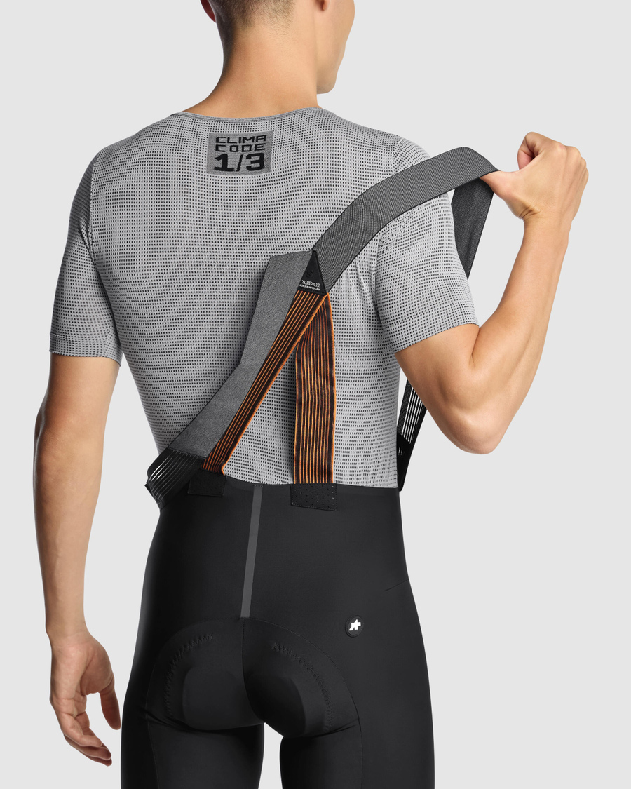 ASSOS NS SKIN LAYER P1 Bielizna z krótkim rękawem szary