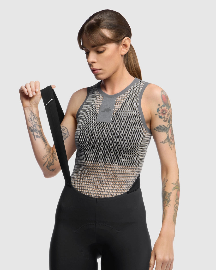 ASSOS EQUPE NS SKIN P1 Bielizna bez rękawów szary