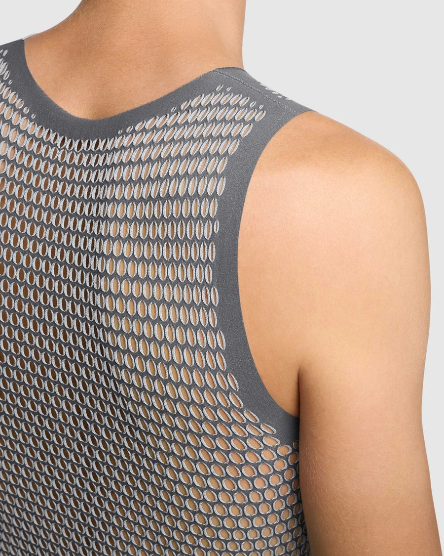 ASSOS EQUPE NS SKIN P1 Bielizna bez rękawów szary