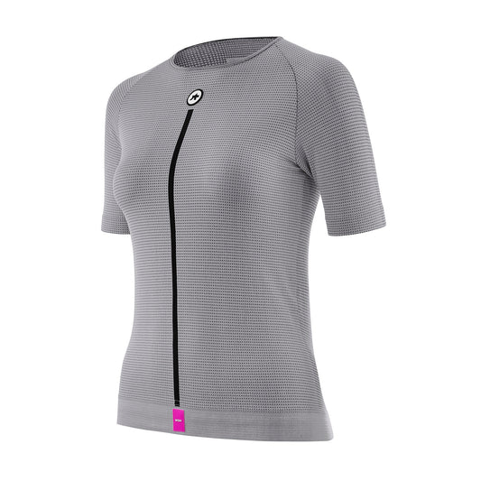 ASSOS NS SKIN LAYER P1 Bielizna damska z krótkim rękawem Szary