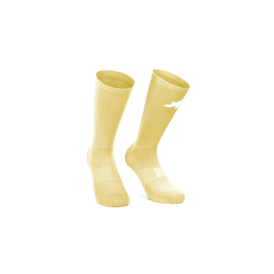 Skarpety ASSOS RACING S11 w kolorze Mystic Yellow