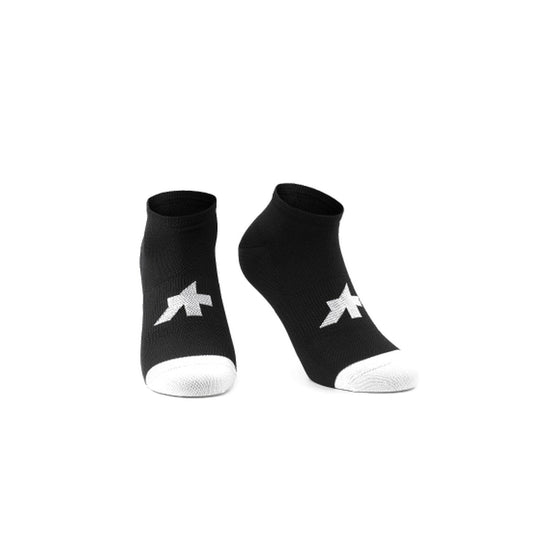Skarpety ASSOS RS SUPERLEGER LOW, czarne