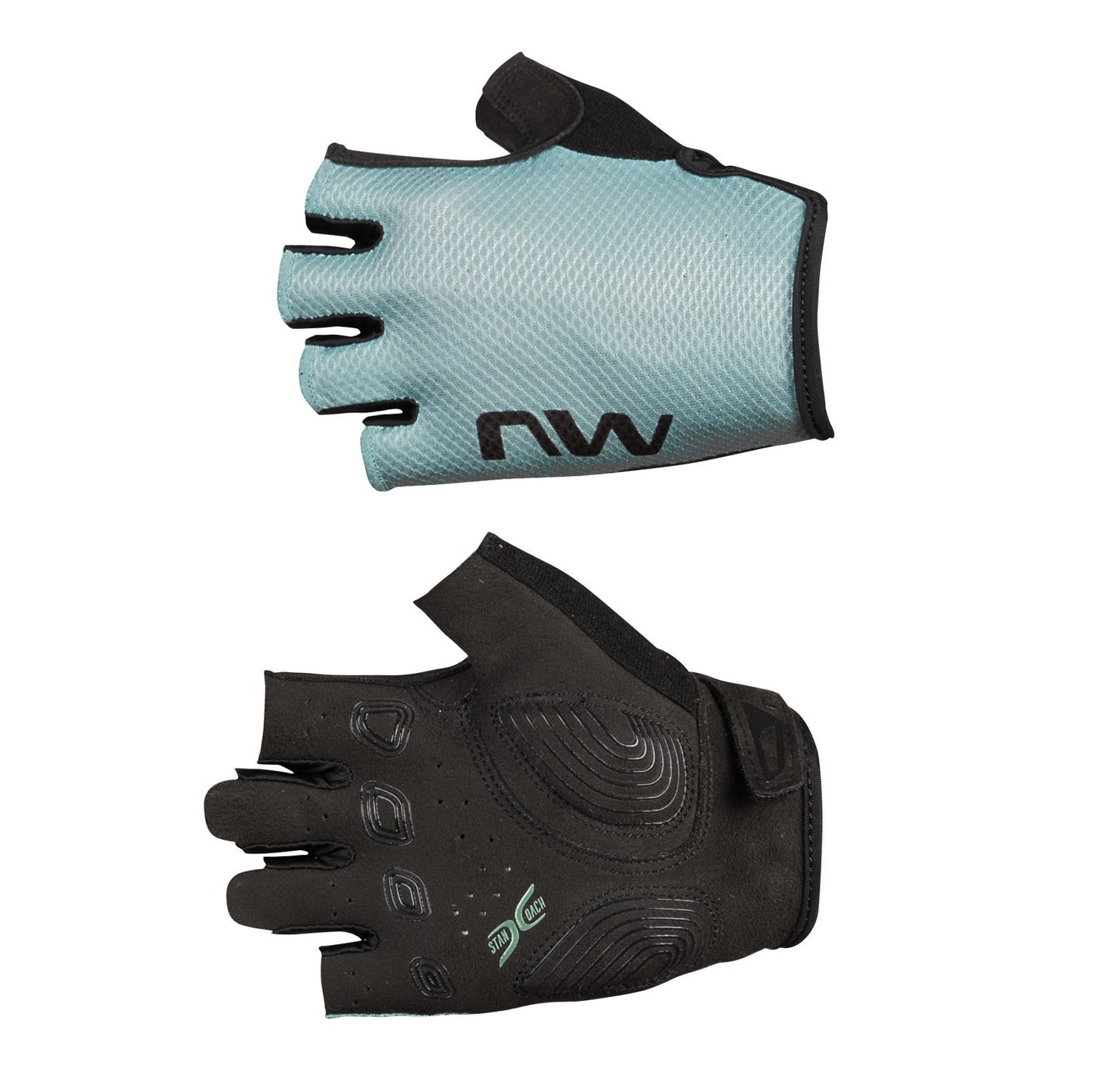 Krótkie rękawiczki damskie NORTHWAVE ACTIVE Sage Green
